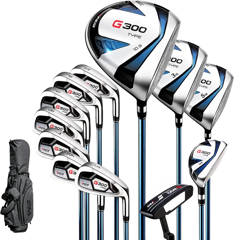 12-Piece Men’S Golf Club Set — Full-Range Starter Kit With Stand Bag 4