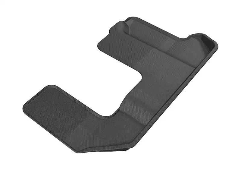 3D Maxpider Kagu Third-Row Floor Mat – Black – Single Piece 1