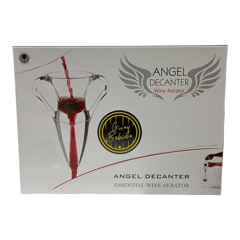 Angel Decantor Wine Aerator – Stainless Steel Pourer For Enhanced Flavor And Aroma 1