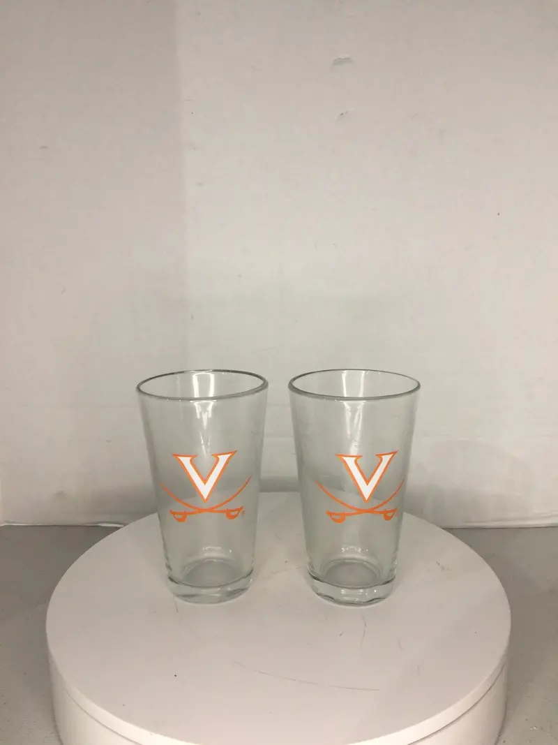Boelter Brands Ncaa Virginia Collegiate Glasses – 16 Oz, 2-Pack 1