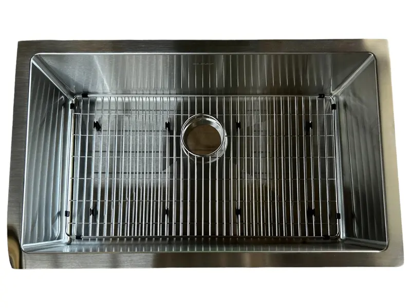 Elkay Efru2816Tc Crosstown Single-Bowl Undermount Sink Kit – 30.5" X 18.5" X 8", 16-Gauge Stainless Steel, Cosmetic Blemishes 1