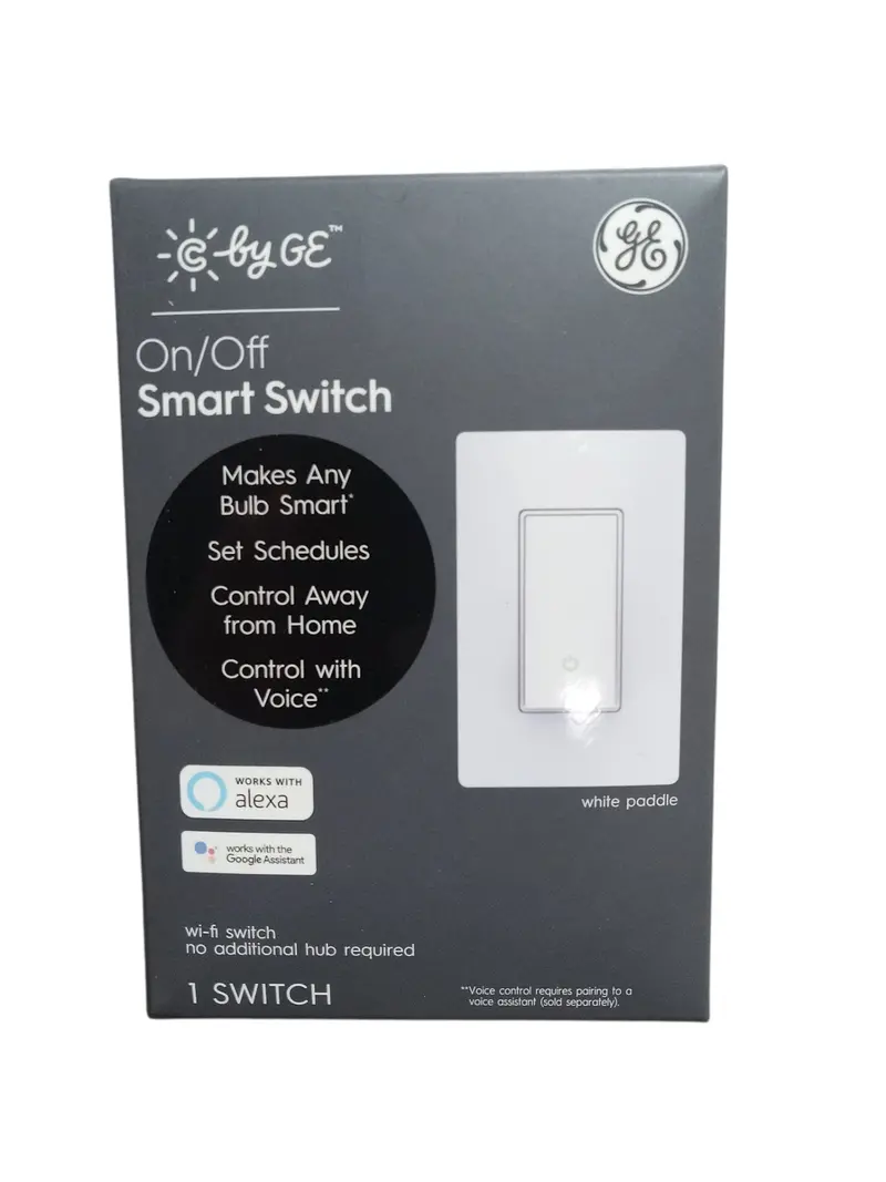 Ge Cync 4-Wire Paddle On/Off Wall Switch 1