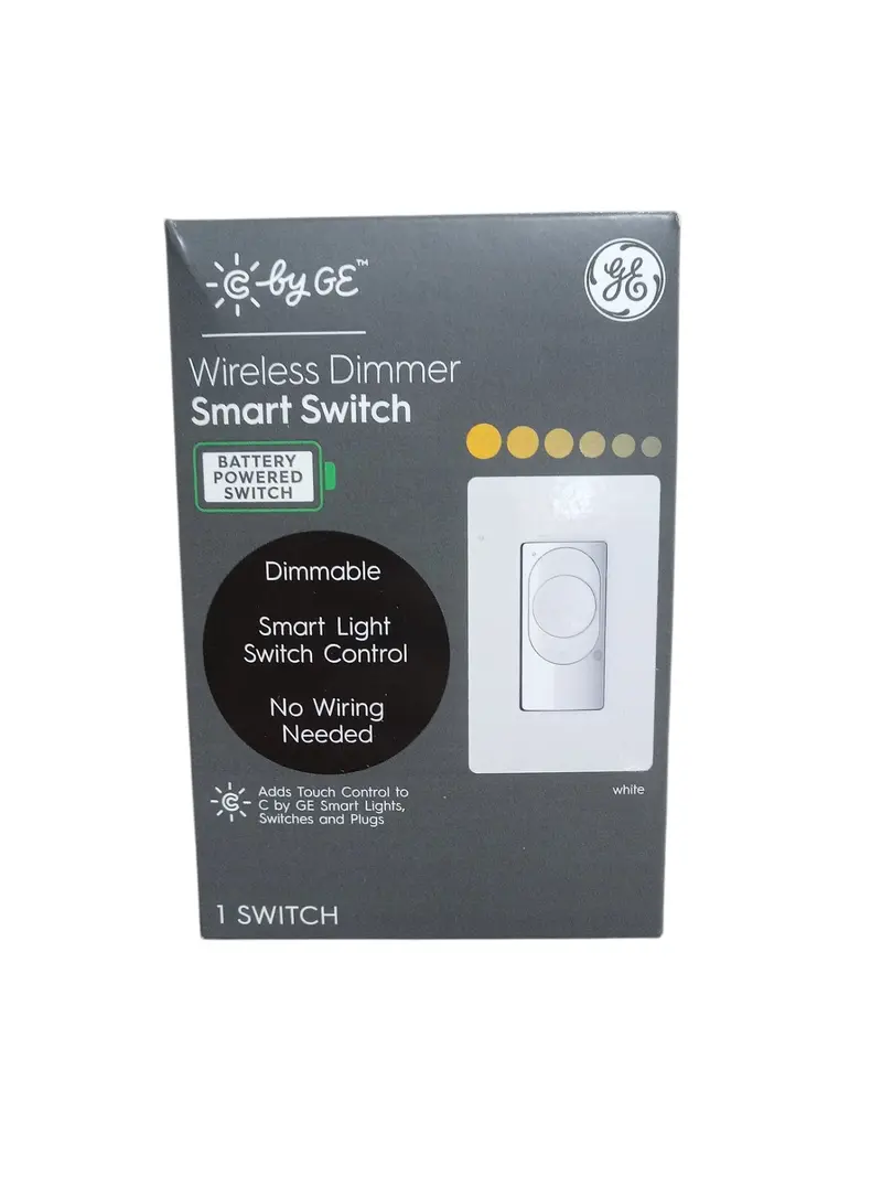 Ge Cync Wire-Free Smart Dimmer Switch – No Hub Required 1