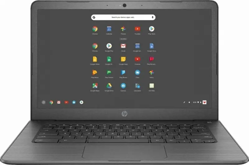 Hd Touchscreen Chromebook – Intel Celeron N3350, 4Gb Ram, 32Gb Storage, 10-Hour Battery, Black 1