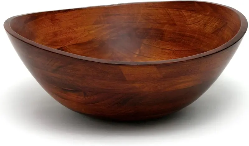 Matte-Finish Oversized Serving Bowl – 13X12.5X5 Inch Statement Piece For Salads & Fresh Produce 1