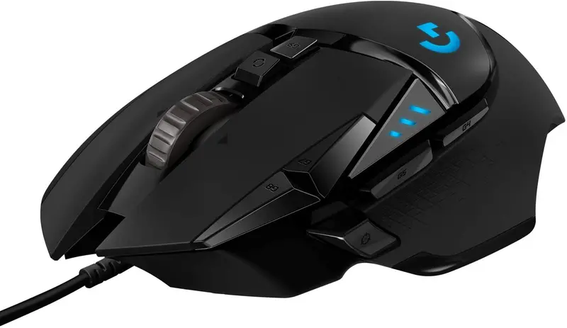Professional Wired Gaming Mouse – Hero 25K Sensor, 25,600 Dpi, Rgb Lighting, 11 Customizable Buttons, Onboard Memory, Compatible With Pc & Mac 1