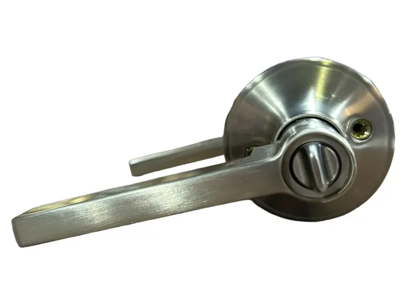 Schlage J54 Solstice Keyed Entry Lever Set – Satin Nickel Finish, Residential Use 1