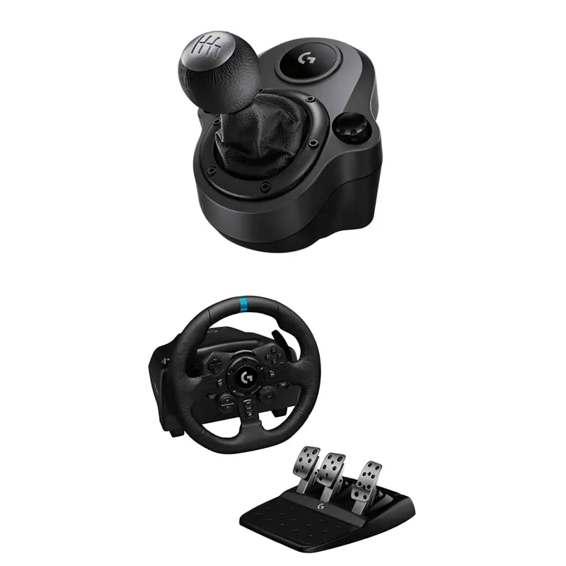 Trueforce Racing Wheel & Pedal Set For Ps5, Ps4 & Pc – 1000 Hz Force Feedback, Leather-Wrapped Steering Wheel 1