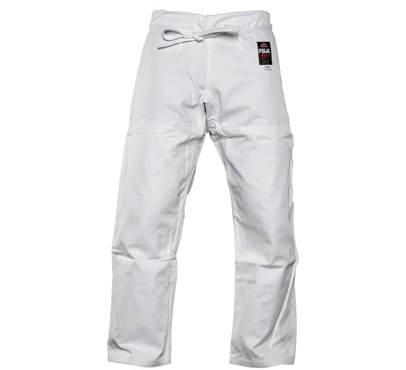 White Adult Bjj Gi Pants 1