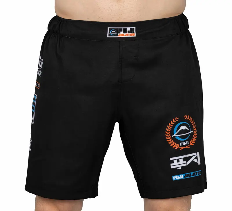 Xtr Extreme Black Grappling Fight Shorts – High-Mobility Design 1