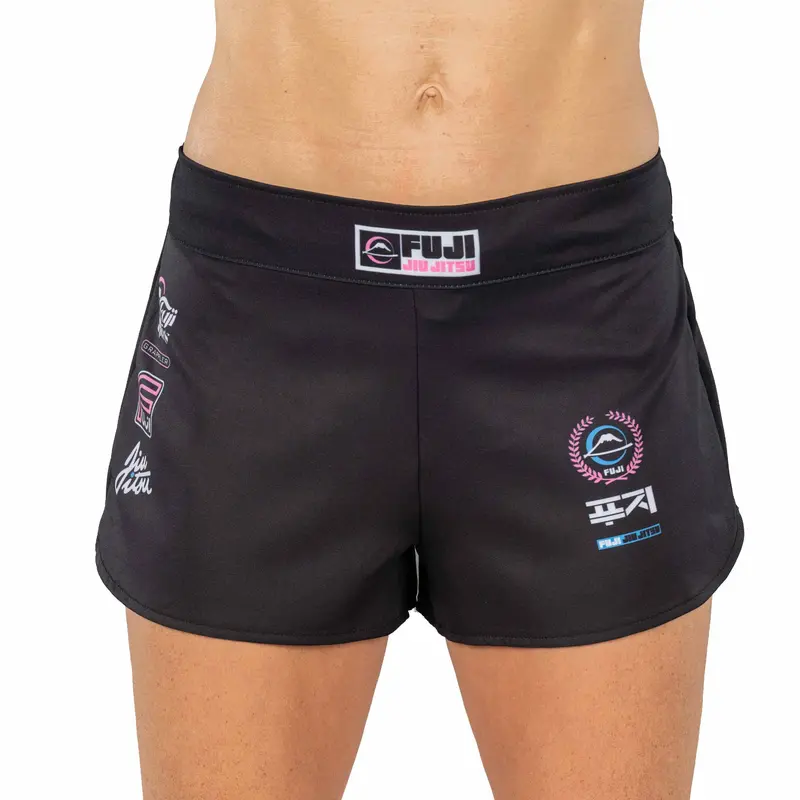 Xtr Extreme Women’S Pink Grappling Fight Shorts 1