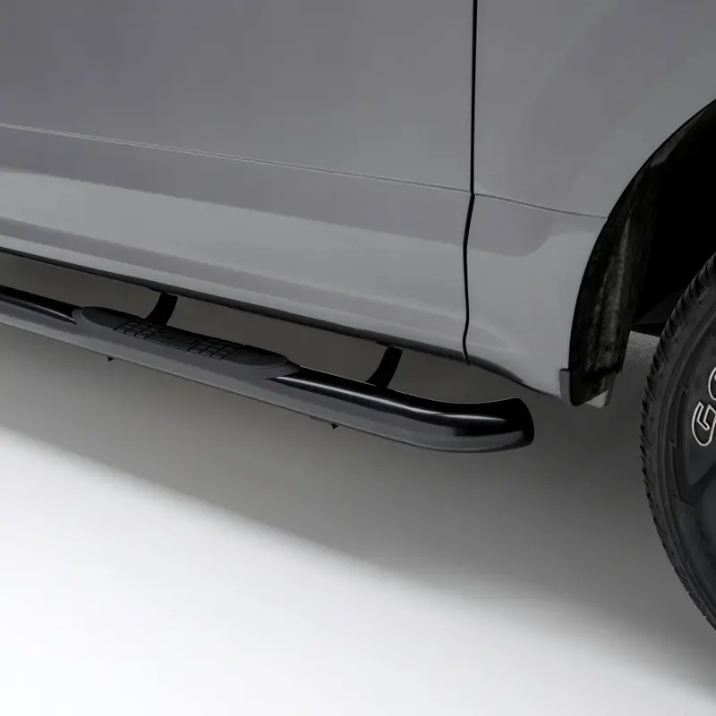 Aries 204018 Black Steel Round Side Steps For Chevrolet Blazer, Tahoe, Gmc Yukon, And C/K-Series Trucks 1