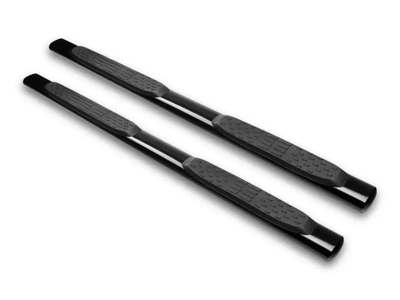 Armordillo Usa Oval Step Bars For 2019–2022 Gmc Sierra 1500 Double Cab – Matte Black Finish 1